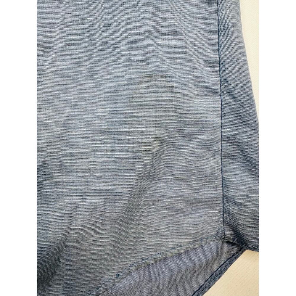 Vintage 1970’s Big Smith Chambray Western Shirt with Handcrafted Embroidery - Picture 5 of 9